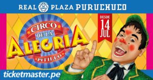 “CIRCUS DJ, UN FASCINANTE VIAJE A TRAVÉS DE LA MÚSICA”, LA NUEVA PUESTA DE “EL CIRCO DE LA ALEGRÍA” DEL PAYASO PITILLO, LLEGA A REAL PLAZA PURUCHUCO Pitillo, el primer payaso del Perú, regresa con su “Circo de la Alegría” a celebrar las Fiestas Patrias con un nuevo espectáculo y una nueva carpa totalmente renovada en el CC. Real Plaza Puruchuco. “El circo de la Alegría”, se viene preparando para abrir su gran carpa para grandes y chicos, para celebrar su nueva temporada con un renovado espectáculo denominado “Circus DJ, un fascinante viaje a través de la música”, el novedoso espectáculo del payaso Pitillo, lleno de música, baile y acrobacias con artistas de diversas partes del mundo. Bajo una nueva e impresionante carpa de 18 metros de altura, “El Circo de la Alegría” albergará a artistas de países como África, Mongolia, España, Ucrania, Colombia, México y Chile, que nos engalanarán con sus impresionantes demostraciones de fuerza, gracia y valentía dejarán al público boquiabierto de asombro. A medida que se desarrolla el espectáculo, el público será transportado a un viaje mágico, inmerso en la maravilla y la alegría que solo el circo puede brindar. Los artistas circenses estarán acompañados de un destacado marco coreográfico que adornarán el escenario, cautivando a los espectadores. “El Circo de la Alegría” se enorgullece de ser parte de la celebración del día de la independencia del Perú, honrando la historia y la cultura de nuestra nación, teniendo como representante a “Pitillo, el primer payaso del Perú”, que con su talento tendrán a niños y adultos riendo a carcajadas, creando recuerdos inolvidables de pura felicidad con su hilarante repertorio humorístico. Del mismo modo, el recinto cuenta con un gran sistema de iluminación, un sonido envolvente y pantallas LED que los sumergirá en un mágico mundo mientras que nuestra estructura está diseñada para que cada asiento bajo la carpa, garantice una visión perfecta del espectáculo. Pero, esperen, ¡hay una gran sorpresa desde el continente Ártico reservada para nuestra audiencia! Este acto promete ser una muestra extraordinaria, dejando a los espectadores asombrados. Esta extravagancia única en su tipo promete ser una experiencia inolvidable para familias, amigos y entusiastas del circo por igual. “El Circo de la Alegría”, se levantará por primera vez en el C.C. Real Plaza Puruchuco, ubicado en Prolongación Javier Prado, en Ate, con un amplio estacionamiento gratuito para todos los asistentes. Además, el establecimiento comercial cuenta con muchas atracciones para pasar un día en familia. Franco Vidal Morales, el alcalde de Ate, celebró la llegada del “Circo de la Alegría” al cono este, acotando que serán funciones de primera categoría que realzan la imagen del distrito. Asimismo, refirió se realizarán funciones benéficas para OMAPED (vaso de leche para adultos mayores) y artistas que pertenecen a los diversos talleres de la Casa de la Cultura. Del mismo modo, como todos los años como parte de su Responsabilidad Social, “El Circo de la Alegría”, brindará funciones benéficas para instituciones como ‘Un día de Esperanza’, ‘Make a Wish’ y ‘Magia’. La venta de boletos para “EL CIRCO DE LA ALEGRIA” estarán en la nueva plataforma de Ticketmaster.pe y boleterías autorizadas en los diferentes C.C. Real Plaza Puruchuco. No te pierdas la oportunidad de presenciar este espectacular espectáculo que une al mundo bajo una gran carpa.