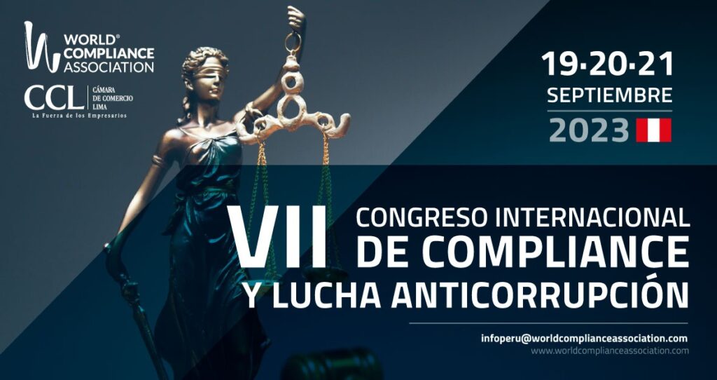 El Perú perdió más de S/. 25 000 millones por corrupción e ineficiencia de autoridades durante el 2022 de acuerdo al Índice de Corrupción (INCO), emitido por la Subgerencia de Observatorio Anticorrupción de la Contraloría General de la República. Según los indicadores analizados en el INCO 2022, el 38.4% de casos corresponden al nivel de Gobierno Regional, el 37.9% al Gobierno Local y el 23.7% al Gobierno Nacional. Entre uno de los principales problemas se detectó presunto fraccionamiento en las contrataciones públicas sin proceso de montos menores o iguales a 8 Unidades Impositivas Tributaria (UIT). El indicador también dio como resultado que las entidades públicas con puntaje más alto el año pasado fueron el Gobierno Regional de Áncash, Gobierno Regional de Piura, Ministerio de Transporte y Comunicaciones, Municipalidad de Trujillo, entre otras. Asimismo, en el avance de control anual para el primer semestre del 2023 la Contraloría General de la República ha identificado que el Gobierno Nacional solo ha ejecutado el 47% de su presupuesto y en cuanto a las inversiones destinadas para obras y adquisiciones solo se ha ejecutado el 32.4% a la fecha. Los estragos de la corrupción evidencian una desconfianza del país en los poderes del Estado, sintiendo un abandono por parte de ellos, causando un mayor impacto en la población más vulnerable y paralizando el desarrollo del país social y económicamente, así como el debilitamiento de sus instituciones. En este contexto, se desarrollará el VII Congreso Internacional de Compliance y Lucha Anticorrupción con el objetivo de crear un espacio de información sobre las últimas tendencias, herramientas y actualidad para promover la cultura de la ética, cumplimiento y anticorrupción en las organizaciones y dar posibles soluciones a la situación actual del país y la región. Este evento es organizado por la World Compliance Association y se realizará de manera híbrida los días 19, 20 y 21 de setiembre del 2023. En esta oportunidad contará con talleres especializados presenciales y virtuales y reunirá a profesionales interesados en el mundo del cumplimiento y la lucha contra la corrupción con un panel de ponentes y temas que será un referente único en la materia. En esta nueva 7ma edición se adiciona un ciclo de Conferencias Magistrales dictadas por expertos ponentes nacionales e internacionales abordando temas trascendentales como Ciberseguridad, Tendencias del enforcement anticorrupción de FCPA e Integridad Pública. El 21 de septiembre se celebrará la jornada presencial en la Cámara de Comercio de Lima, y que se podrá seguir también virtualmente de forma internacional. Contará con cuatro bloques temáticos en los que se abordarán temas la lucha anticorrupción en Latinoamérica en donde se contará con un panel periodístico de investigación nacional e internacional. Asimismo, se comentará sobre las últimas tendencias del compliance en cuanto a debida diligencia reforzada, ESG e investigaciones internas. También se abordará sobre los avances en la prevención de lavado de activos y sobre el liderazgo en compliance desde la alta dirección y el relevante papel de la figura del Compliance Officer. Este evento único en el país contará con la participación de expertos ponentes nacionales e internacionales, entre ellos; Nelson Shack, Contralor General de la República del Perú, Iván Martínez López, Vicepresidente de WCA Internacional (España); Christian Paredes de SAP México, Teresa Tovar, Socia en Estudio Echecopar asociado a Baker & McKenzie; Nancy Yong, Socia líder en Servicios de Gobierno Corporativo, Riesgo & Cumplimiento en PwC; Sara Evelyn Farfán, Secretaria de Integridad Pública de la Presidencia del Consejo de Ministros, Sergio Espinosa, Superintendente UIF Perú, Oscar Balderas, Periodista de investigación en MVS Noticias en México, Luis Ramiro Díaz, CEO en Risk Global Consulting Group, Javier Amézaga, Vicepresidente en COSAPI, Sebastián Hasenauer, Country Manager Region Andina en Cial Dun & Bradstreet, Ana Hernández, Compliance Officer en CNPC, Martín Mariscal, Chief Compliance Officer en Volkswagen México, entre otros expertos en la materia. El VI Congreso Internacional de Compliance y Lucha Anticorrupción cuenta con el apoyo soporte de organizaciones y empresas comprometidas con la ética y lucha anticorrupción como la Cámara de Comercio de Lima, Grupo El Comercio, Estudio Echecopar, Cosapi, Risk Global Consulting Group, PwC, Cial Dun & Bradstreet, CNPC, Amcham, Intedya, DS Casahierro, Stakeholders,